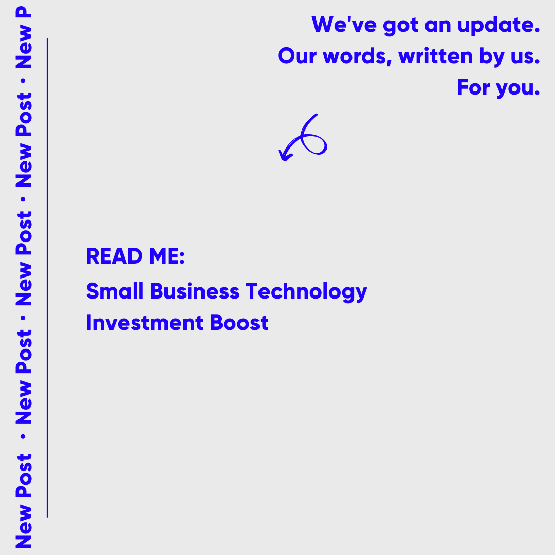 Small Business Technology Investment Boost 2023 Budget Announcement