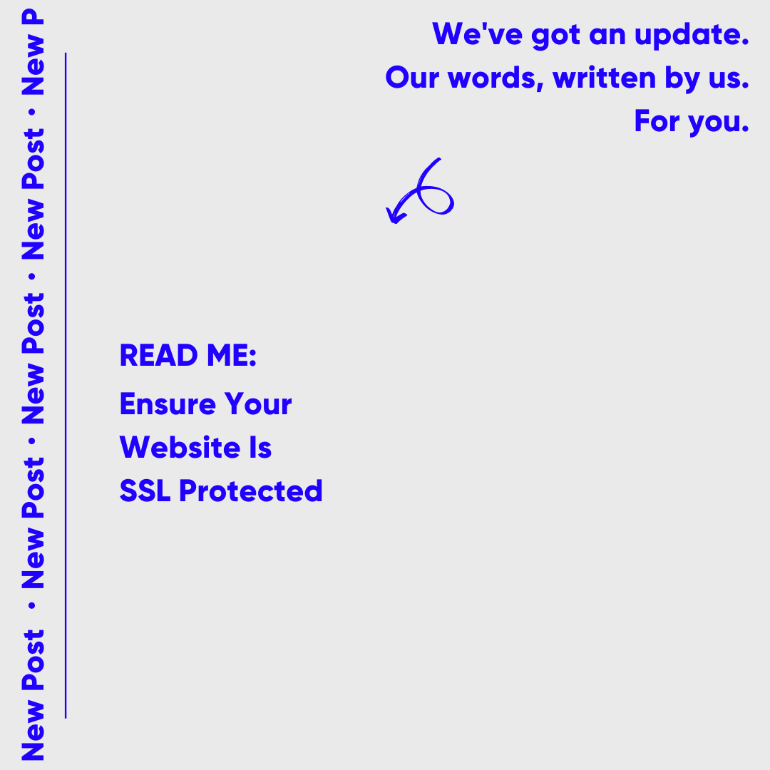 ensure your website is SSL protected feature