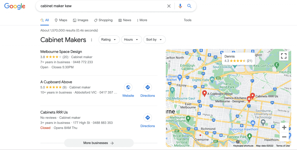 why local is important for Google Maps